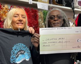 Showaddywaddy Show Christmas Spirit with Charity Donation