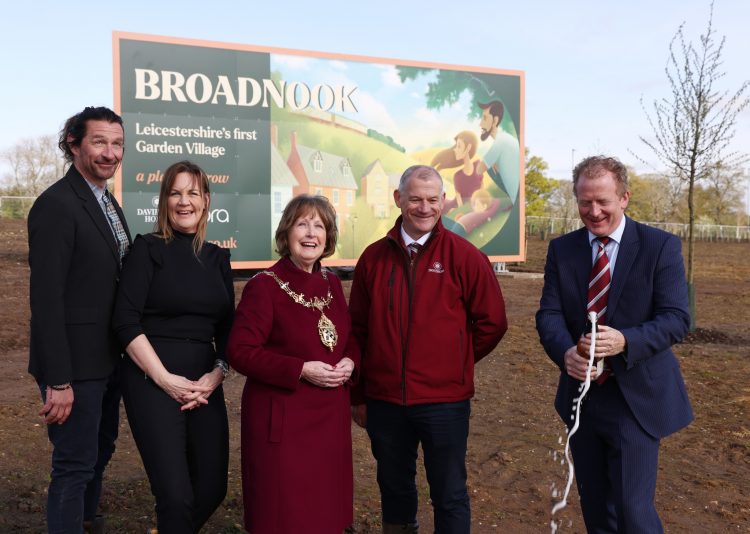 Leicester Time: Work begins on Leicestershire's first Garden Village