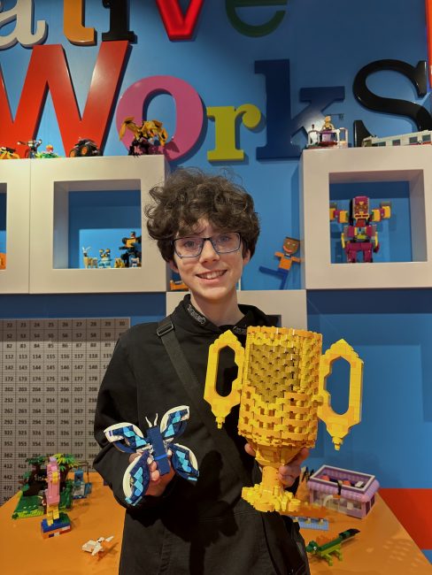 Leicester Time: Loughborough teen crowned UK's best LEGO builder under 18