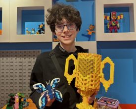 Loughborough teen crowned UK’s best LEGO builder under 18