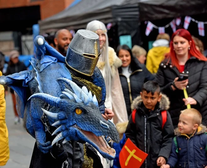 Leicester Time: Details of Leicester's St George’s Day Celebrations