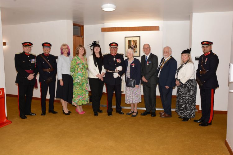 Leicester Time: Honours presented by Lord-Lieutenant of Leicestershire