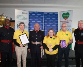 Voluntary groups presented with King’s Award for Voluntary Service