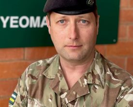 Royal honour for Leicester Army Officer