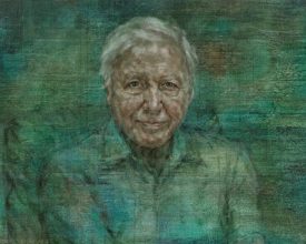 New portrait of Sir David Attenborough unveiled