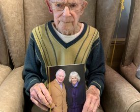 Birthday celebrations at Oadby home as resident turns 100 