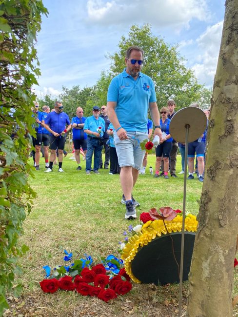 Leicester Time: Leicestershire police officers complete 180 mile ride to remember fallen colleagues