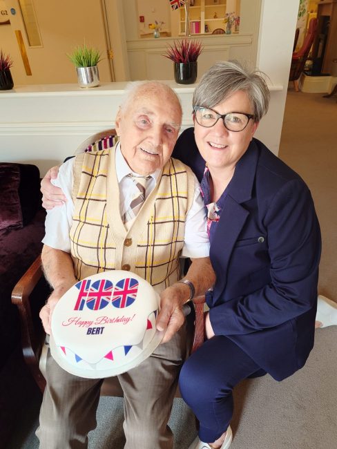 Leicester Time: “Enjoy What You Have” says Leicester Care Home Resident After Celebrating 100th Birthday