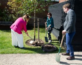 Memorial Tree planting honours NHS workers who lost their lives to suicide