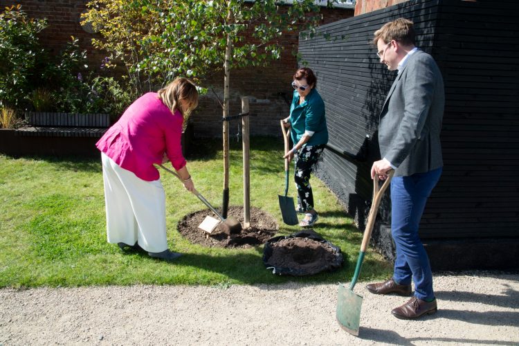 Leicester Time: Memorial Tree planting honours NHS workers who lost their lives to suicide