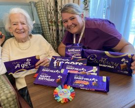 A Cadbury’s Dairy Milk a day – the secret to living a long life, told by Quorn centenarian