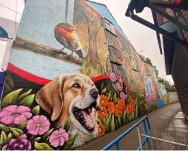 Stunning animal artwork unveiled in Wigston town centre