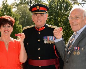 Honours presented by Vice Lord-Lieutenant of Leicestershire