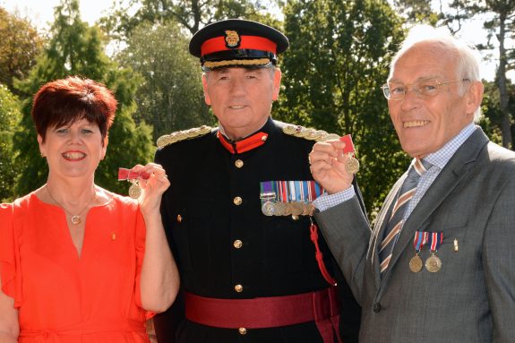 Honours presented by Vice Lord-Lieutenant of Leicestershire