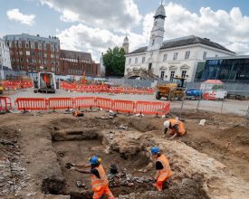 2,000 Years of History Unearthed Beneath Leicester’s Market Place