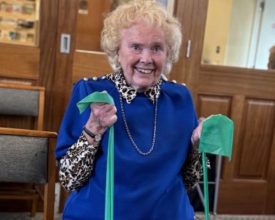 101-Year-Old Eileen Still Going Strong Thanks to Local Fitness Class