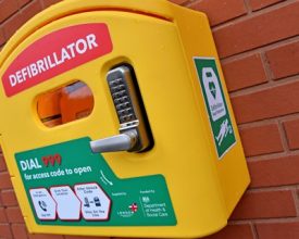 Five New Defibrillators Installed in Leicester as Part of Heartshield Project