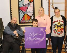Brave Eight-Year-Old Chosen to Switch On Loughborough’s Christmas Lights