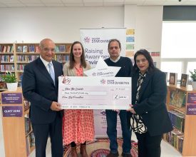 Leicester Mum’s Navratri Raffle Raises £3,000 for Diabetes Charity Silver Star