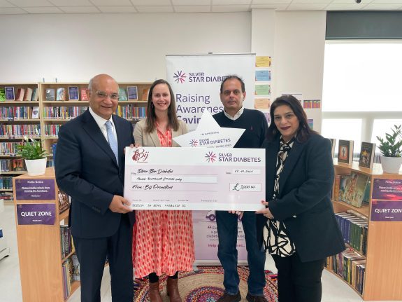 Leicester Mum’s Navratri Raffle Raises £3,000 for Diabetes Charity Silver Star
