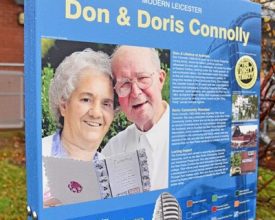 Leicester Honours Community Champions Don and Doris Connolly With New Heritage Panel