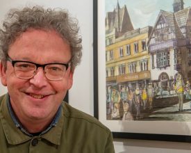 Leicester Artist Simon Farrow Wins Prestigious Attenborough Award at Open Exhibition