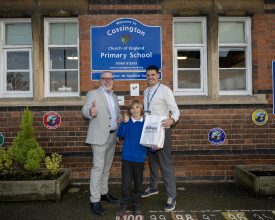 Local pupils put their stamp on Bellway development in Cossington