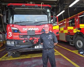 Airport firefighter retires after 44 years at East Midlands Airport