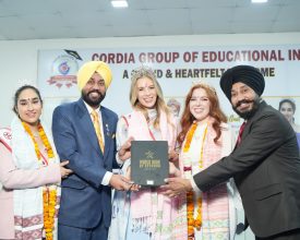 Miss England Honoured in World Book of Records UK During Humanitarian Tour in India
