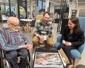 Award-winning artist secures funding to visit SpaceX